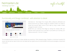 Tablet Screenshot of heimseiten.de